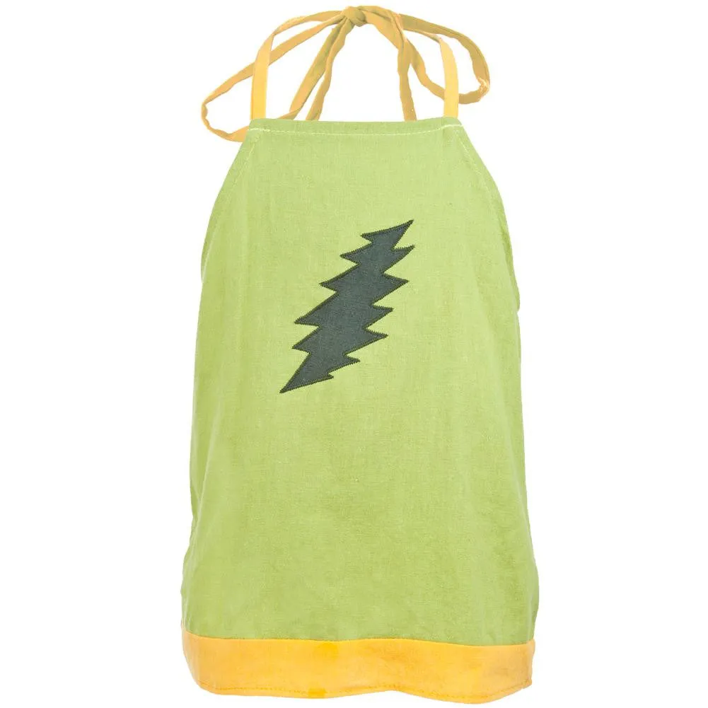 Grateful Dead - Lightning Bolt Green Juvy Halter Top sold by Old Glory