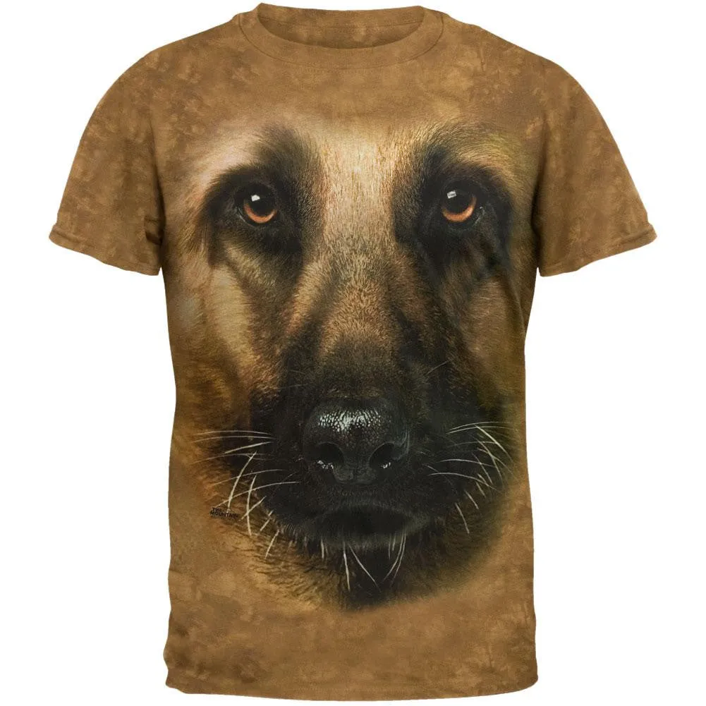 German Shepherd Face T-Shirt sold by Old Glory