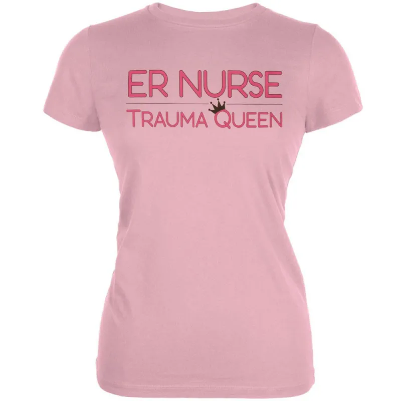 ER Nurse Trauma Queen Womens T-Shirt sold by Old Glory
