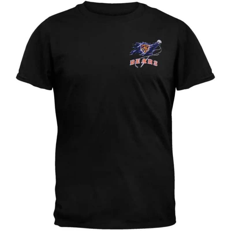 Chicago Bears - Running Back Black T-Shirt sold by Old Glory
