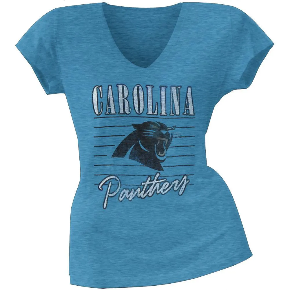 Carolina Panthers - Scrum Logo Premium Juniors T-Shirt sold by Old Glory