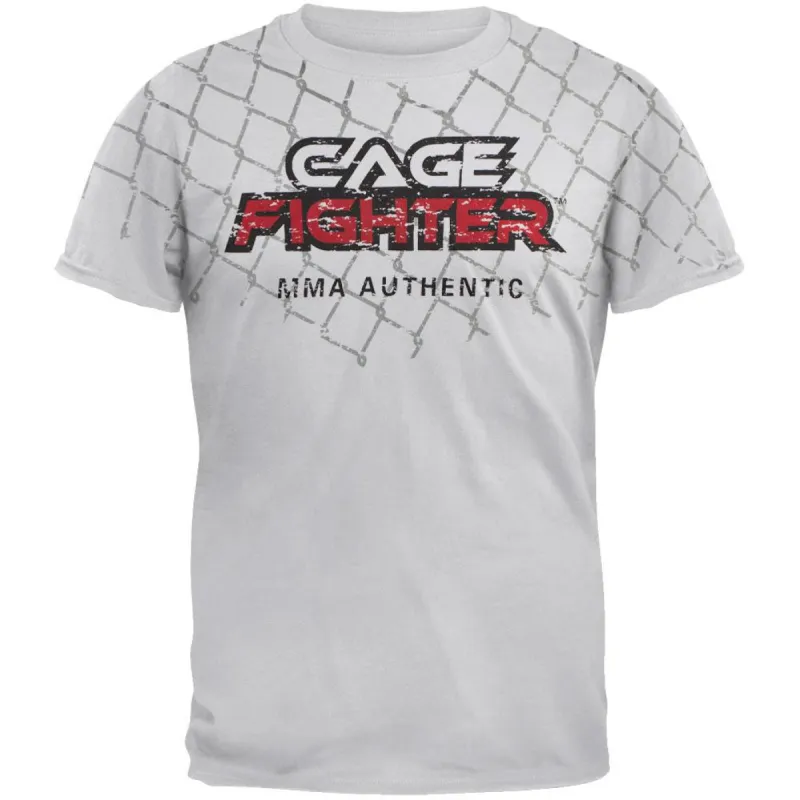 Cage Fighter - Big Cage Soft T-Shirt sold by Old Glory
