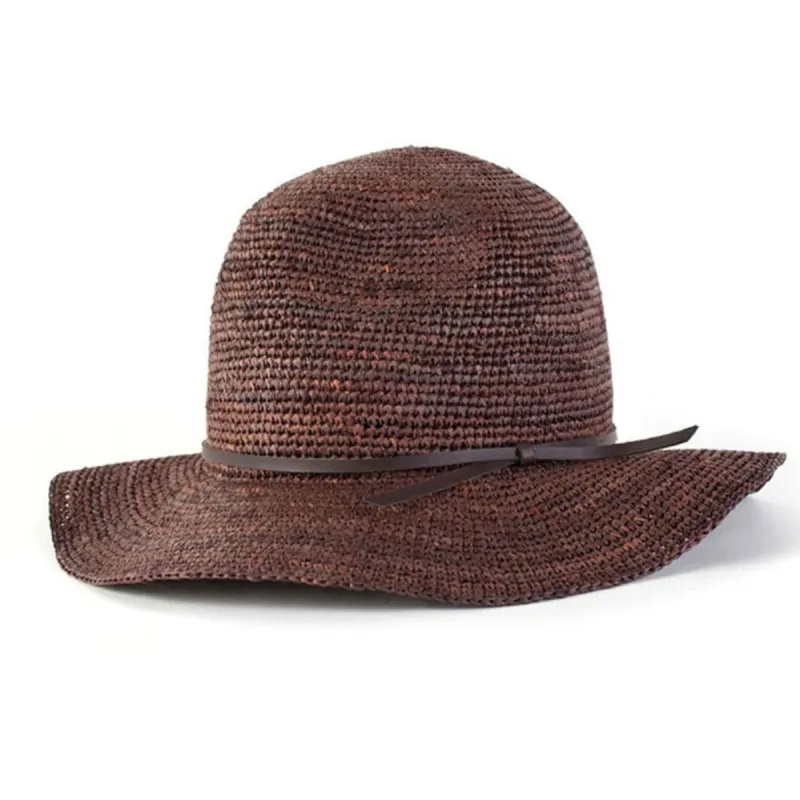 Brixton - Marlowe Brown Women's Straw Hat sold by Old Glory