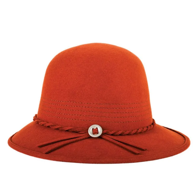 Brixton - Kat Rust Felt Women's Hat sold by Old Glory