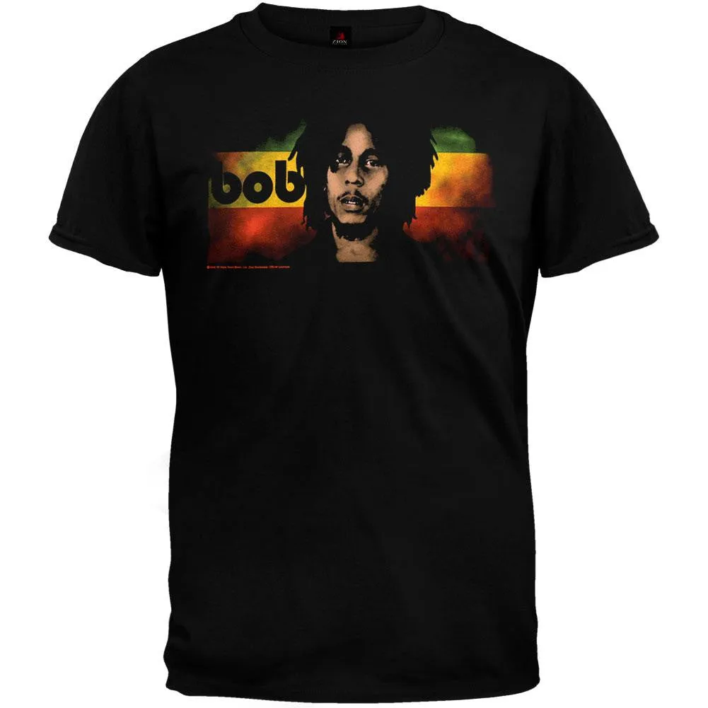 Bob Marley Straight On Mens T Shirt sold by Old Glory