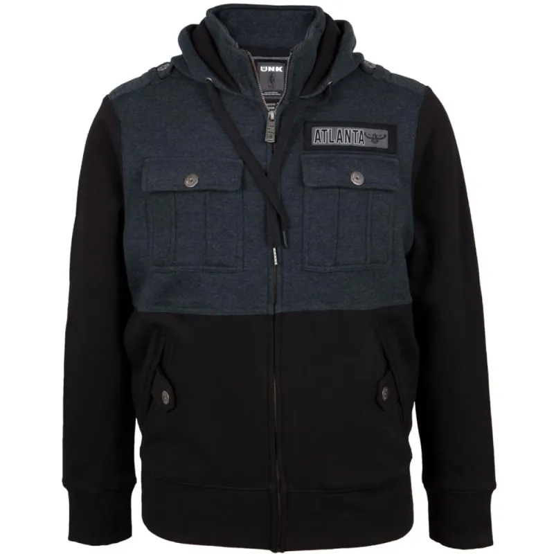 Atlanta Hawks - Darkness Hooded Jacket sold by Old Glory
