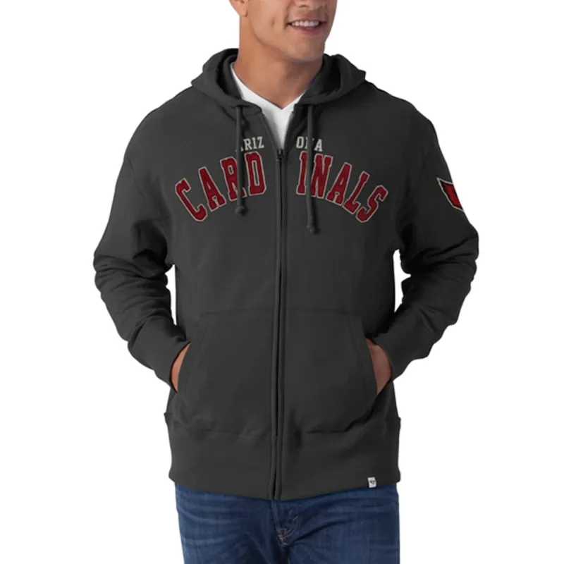 Arizona Cardinals - Striker Full Zip Premium Hoodie sold by Old Glory