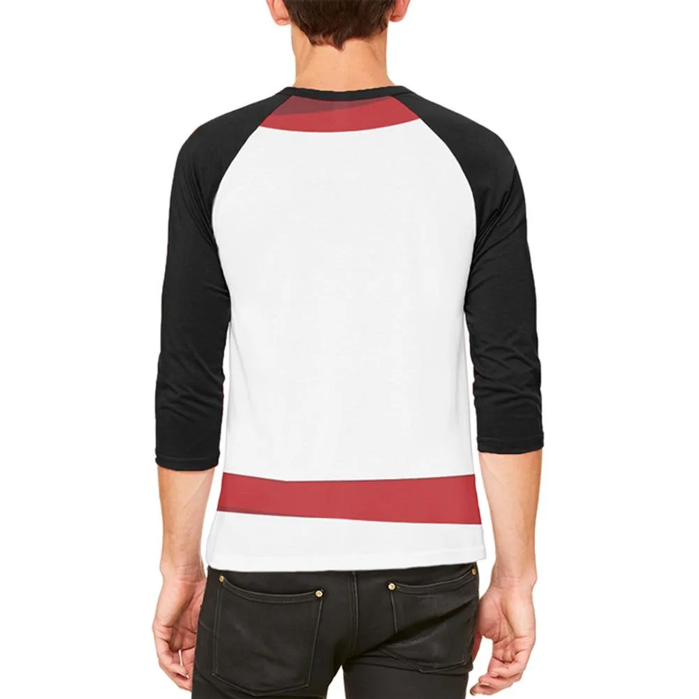 Halloween Costume White Shadow Ninja Costume Mens Raglan T Shirt sold by Old Glory product image thumbnail 2