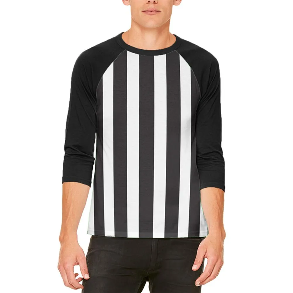 Halloween Referee Costume Mens Raglan T Shirt sold by Old Glory