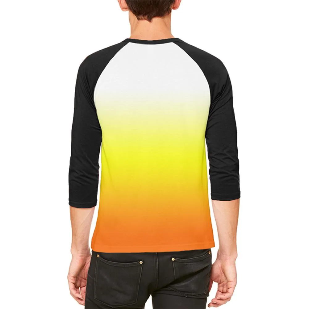 Halloween Candy Corn Ombre Costume Mens Raglan T Shirt sold by Old Glory product image thumbnail 2
