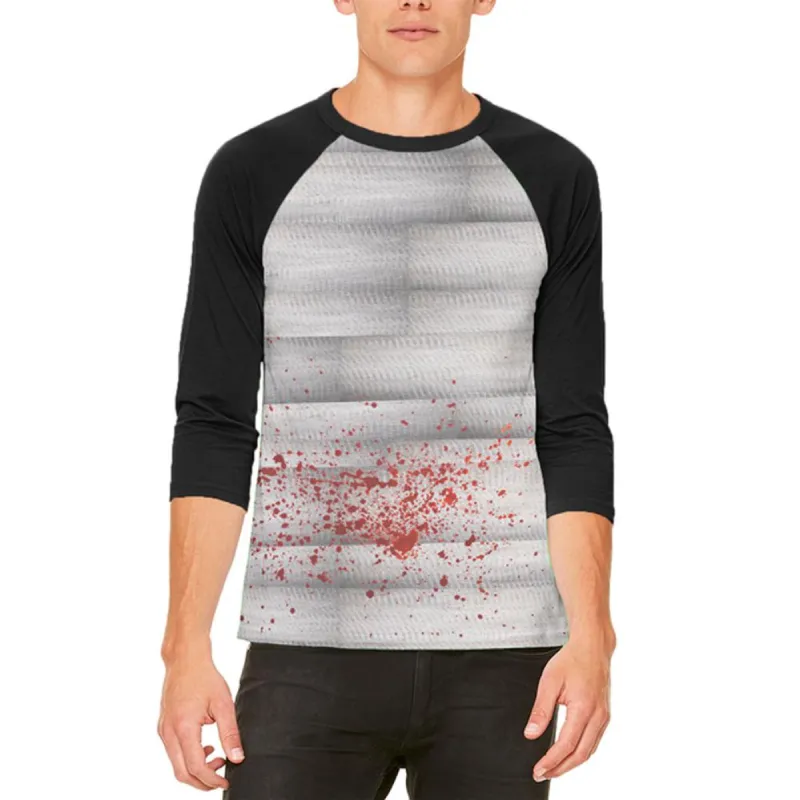 Halloween Bloody Mummy Mens Raglan T Shirt sold by Old Glory