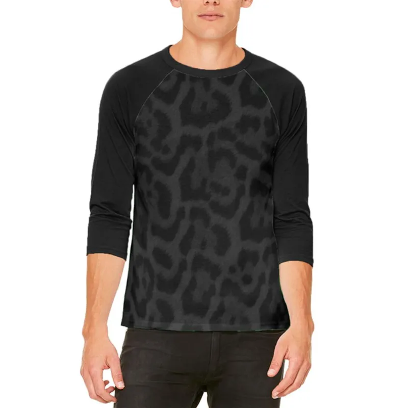 Halloween Black Leopard Costume Mens Raglan T Shirt sold by Old Glory