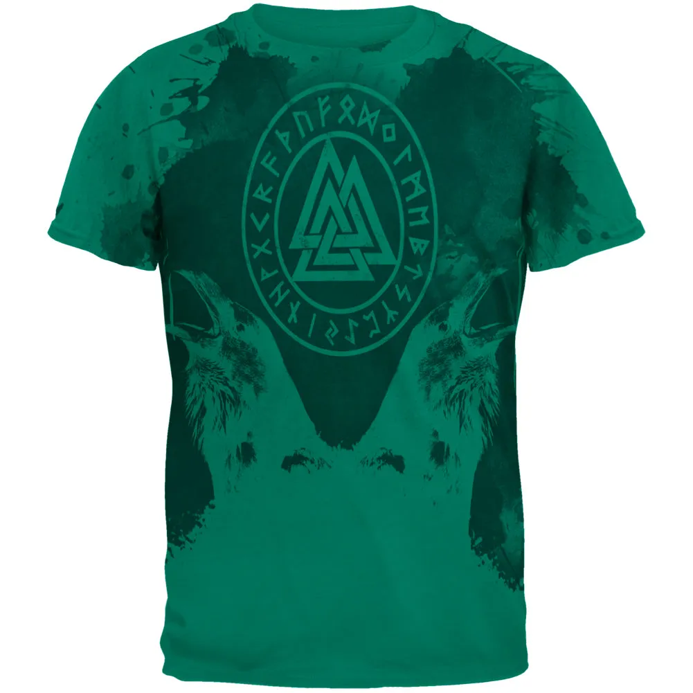 Viking Odin's Ravens Huginn And Muninn Mens T Shirt sold by Old Glory product image thumbnail 5