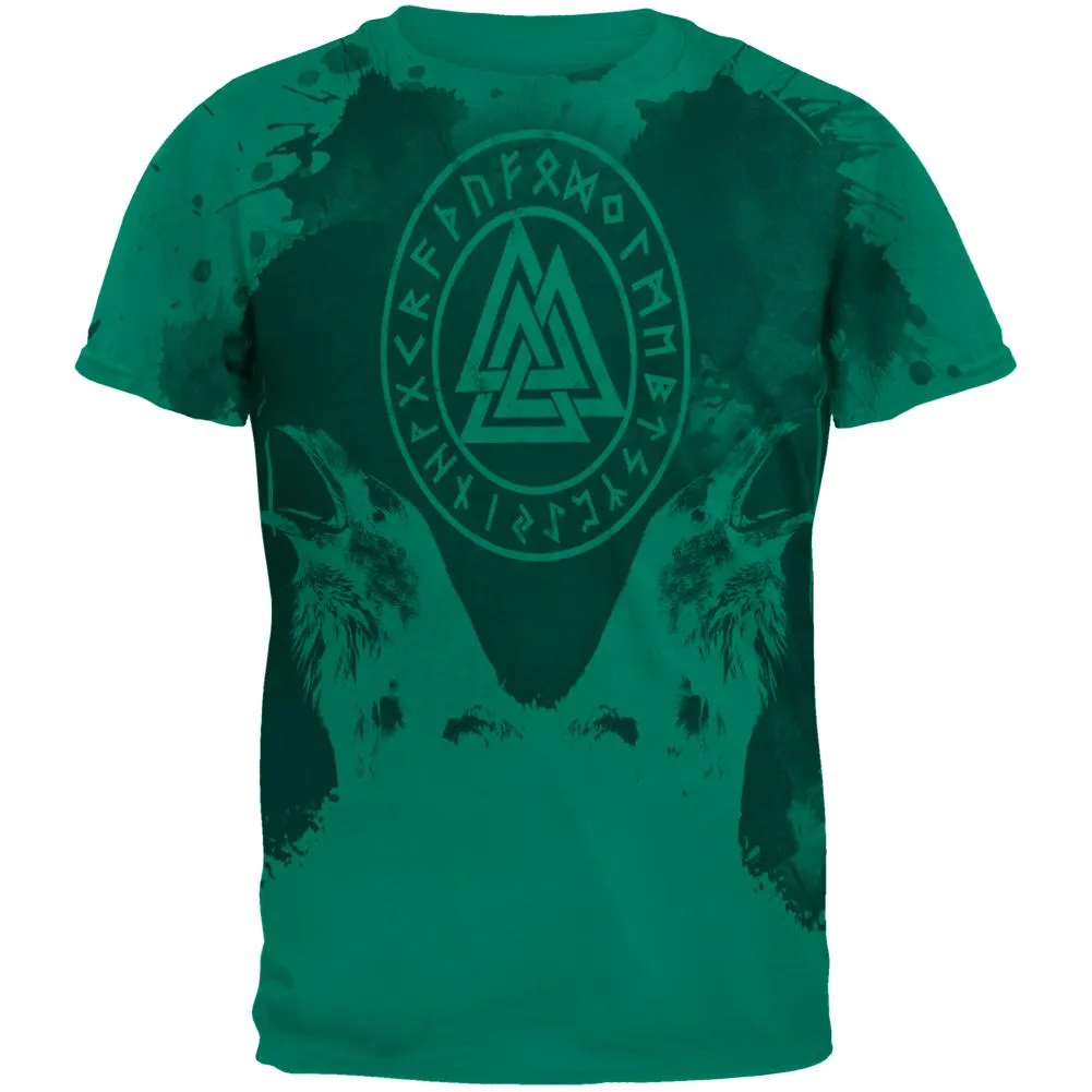 Viking Odin's Ravens Huginn And Muninn Mens T Shirt sold by Old Glory product image thumbnail 2