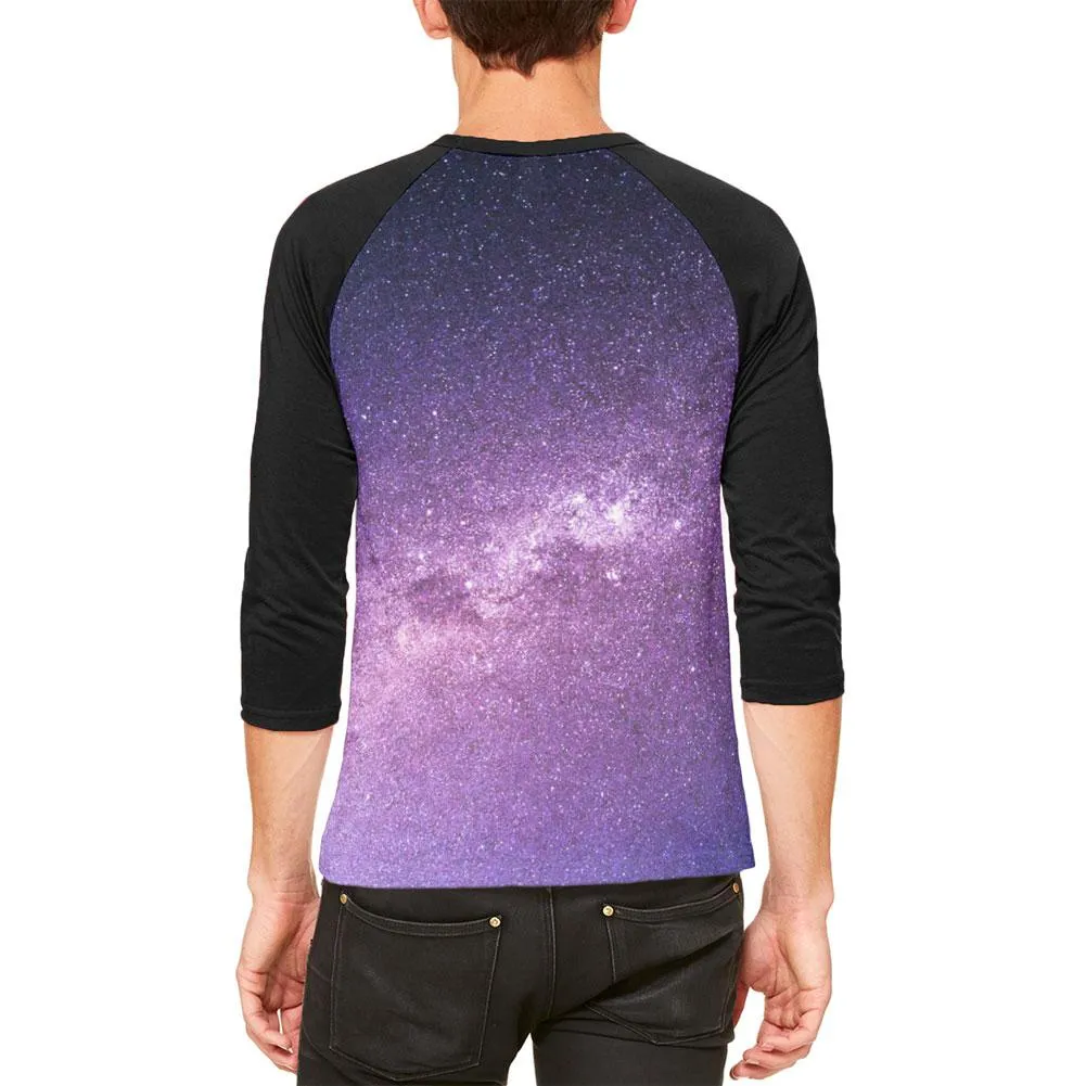 Halloween Galaxy Space Stars Mens Raglan T Shirt sold by Old Glory product image thumbnail 2