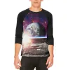 Explore The Infinity Of Space Mens Raglan T Shirt sold by Old Glory