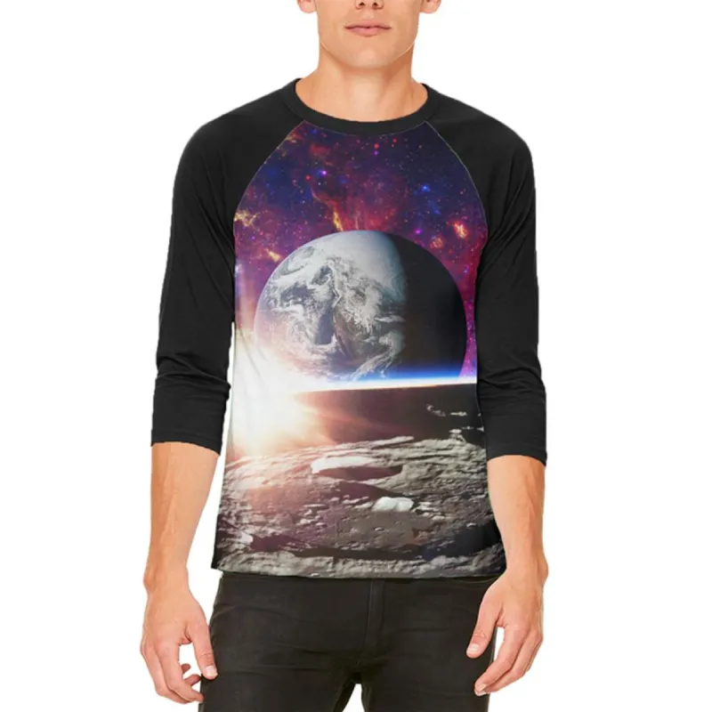 Explore The Infinity Of Space Mens Raglan T Shirt sold by Old Glory