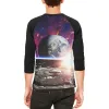 Explore The Infinity Of Space Mens Raglan T Shirt sold by Old Glory