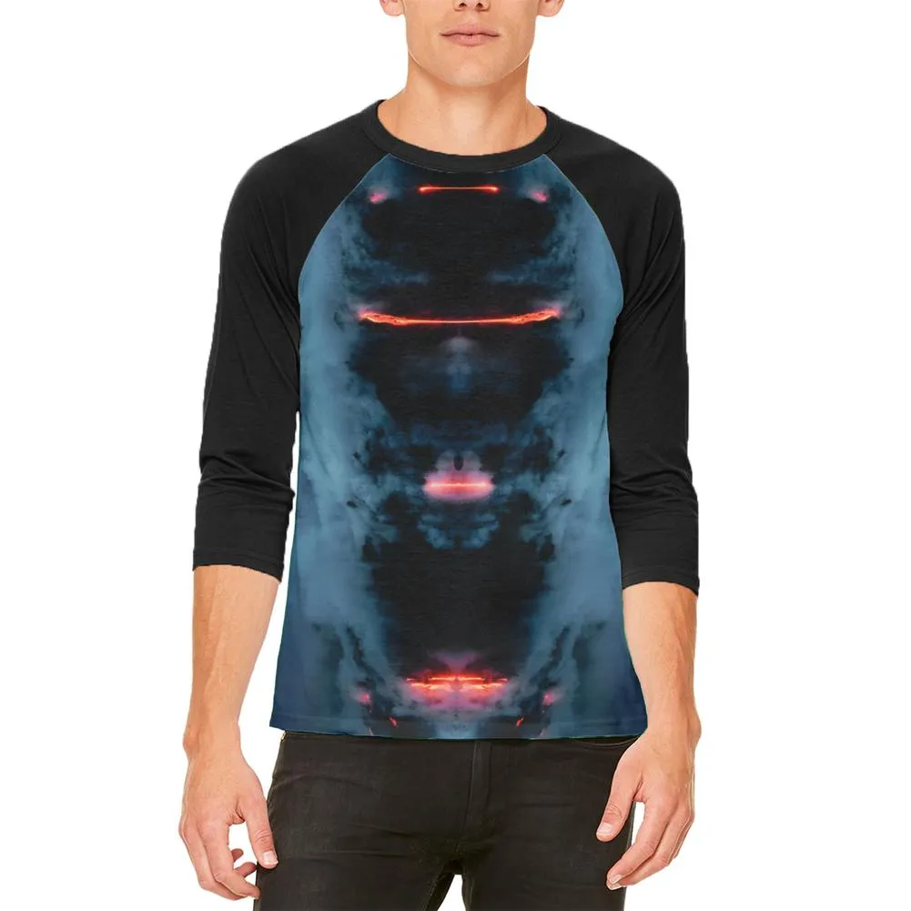 Demons In The Mist Lava Mens Raglan T Shirt sold by Old Glory