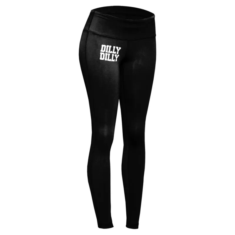 Dilly Dilly College Womens Performance Leggings sold by Old Glory