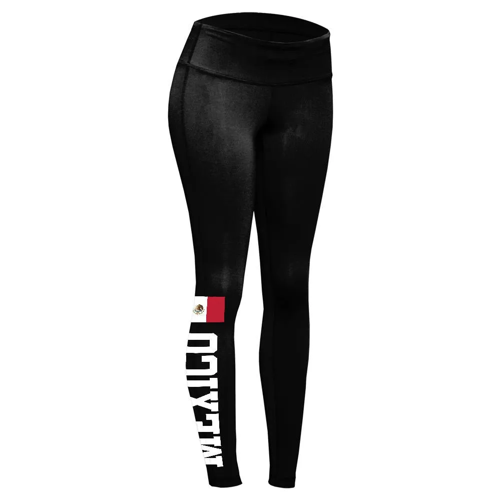 World Cup Mexico Womens Performance Leggings sold by Old Glory product image thumbnail 2