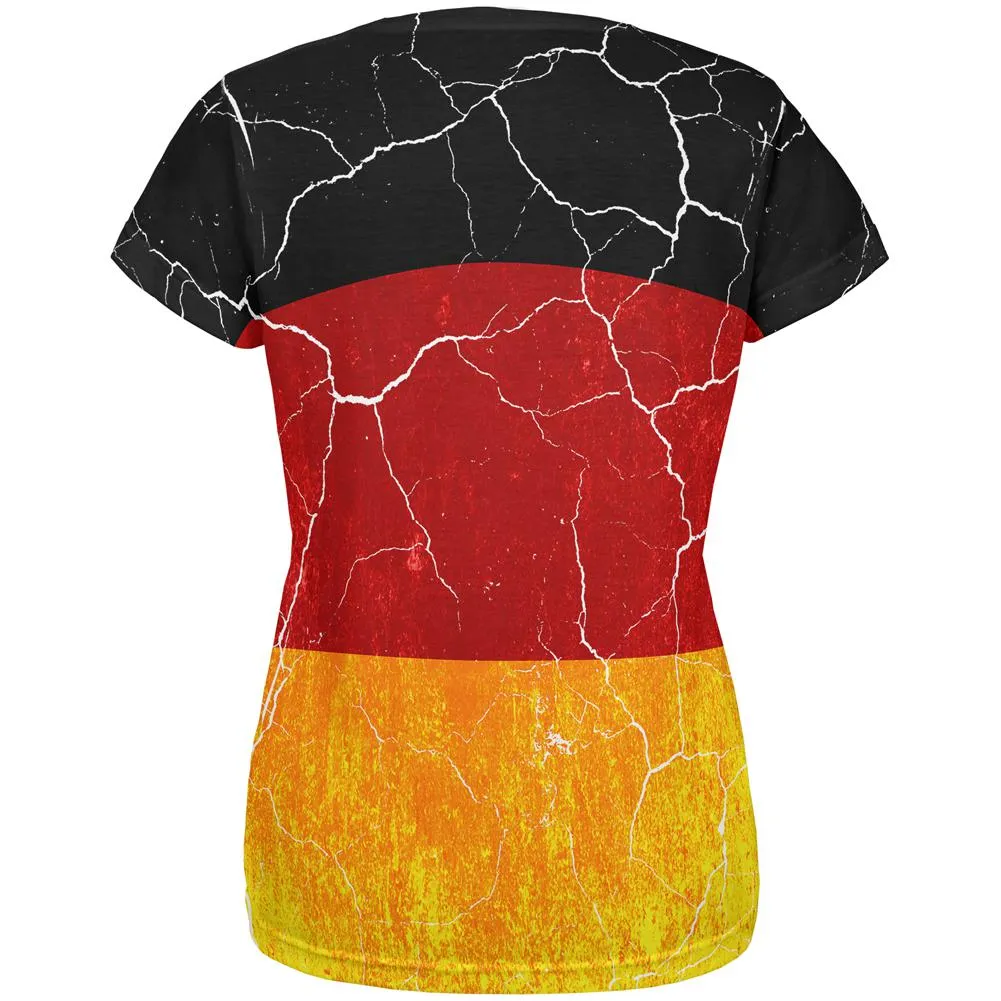 Oktoberfest Distressed Grunge German Flag All Over Womens T Shirt sold by Old Glory product image thumbnail 2