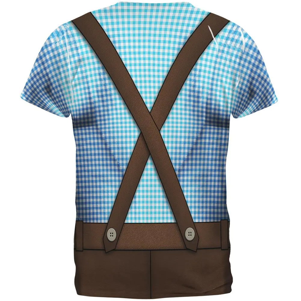 Oktoberfest Lederhosen Drinking Champion Costume All Over Mens T Shirt sold by Old Glory product image thumbnail 2