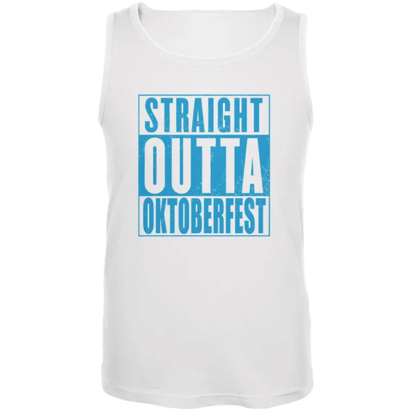 Straight Outta Oktoberfest Mens Tank Top sold by Old Glory