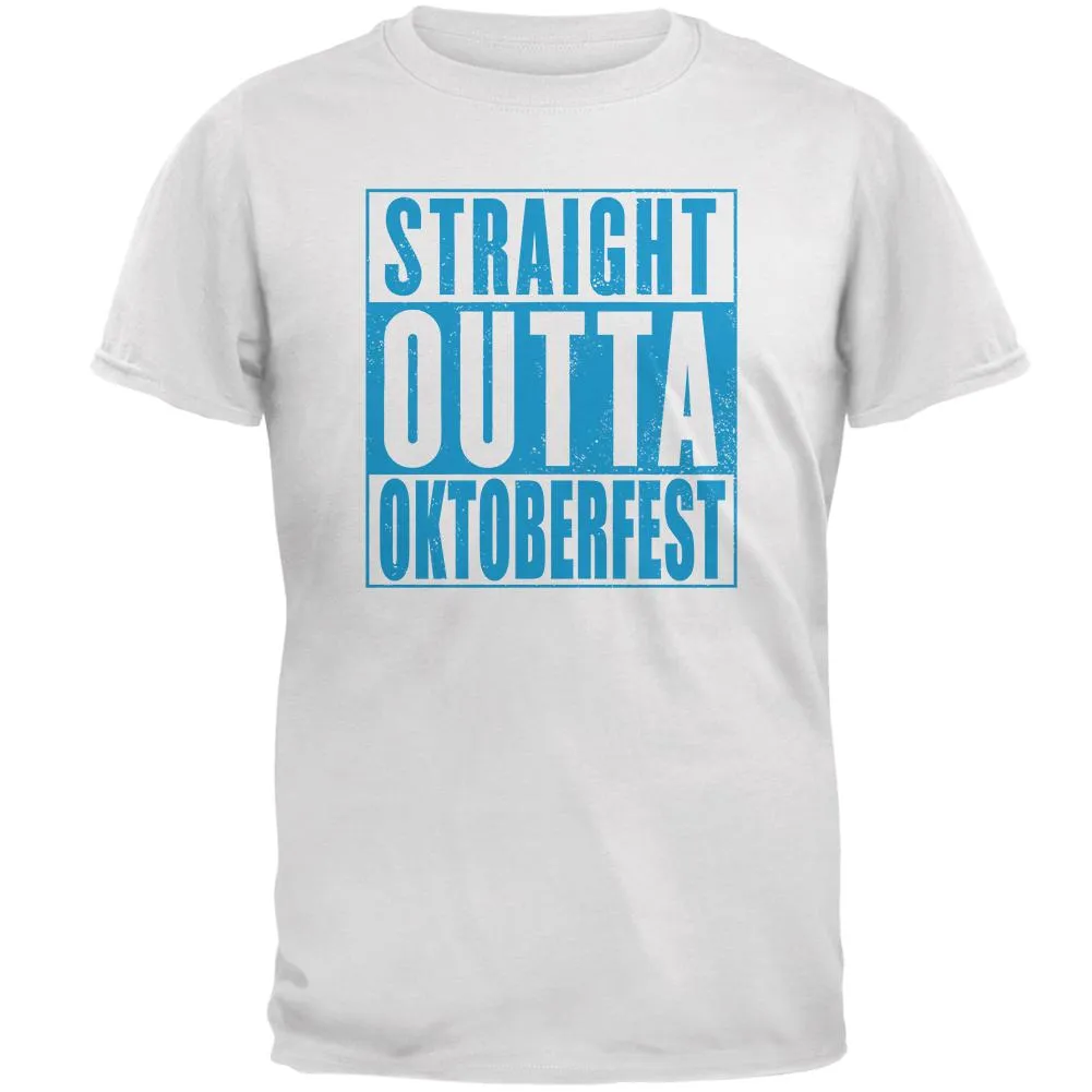 Straight Outta Oktoberfest Mens T Shirt sold by Old Glory