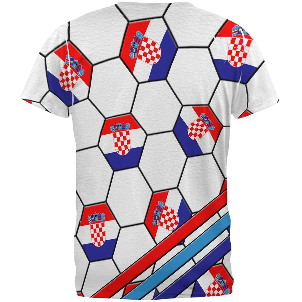 World Cup Croatia Soccer Ball All Over Mens T Shirt sold by Old Glory product image thumbnail 2