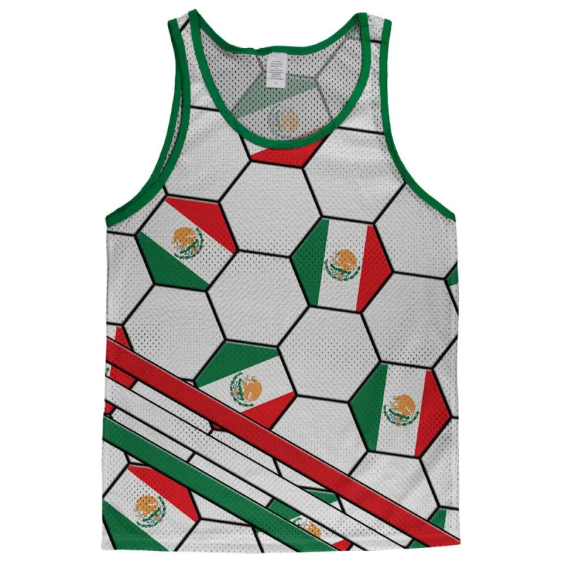 World Cup Mexico Soccer Ball Adult Mesh Jersey sold by Old Glory