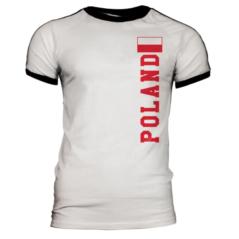 World Cup Poland Mens Soccer Jersey T-Shirt sold by Old Glory