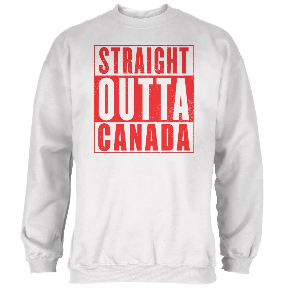 Straight Outta Canada Mens Sweatshirt sold by Old Glory