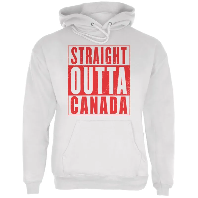 Straight Outta Canada Mens Hoodie sold by Old Glory