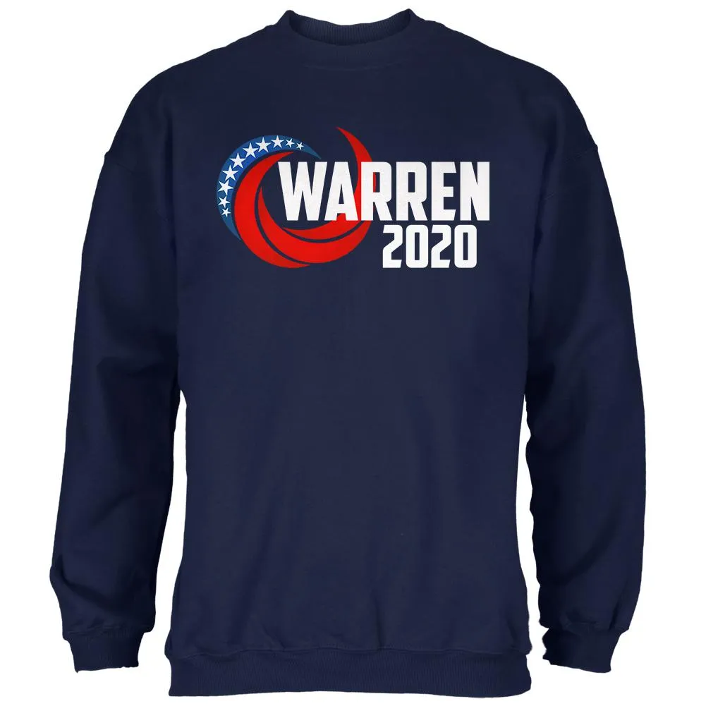 Presidential Election 2020 Elizabeth Warren Swoosh Mens Sweatshirt sold by Old Glory