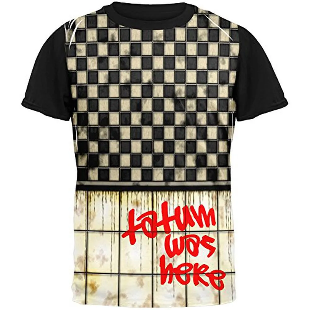 TATUM Was Here Graffiti Adult Black Back T-Shirt sold by Old Glory