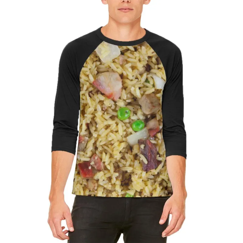 Pork Fried Rice Costume Mens Raglan T Shirt sold by Old Glory