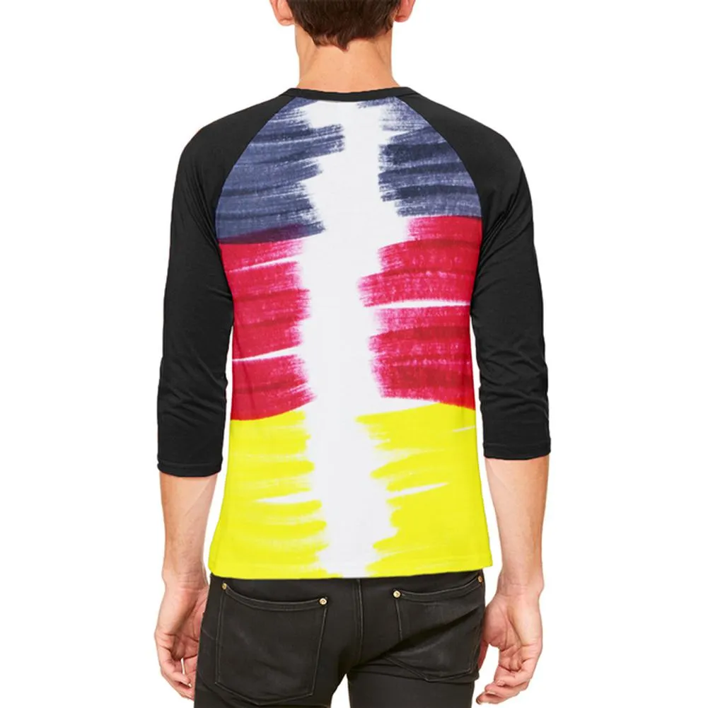 Oktoberfest Color Me German Mens Raglan T Shirt sold by Old Glory product image thumbnail 2