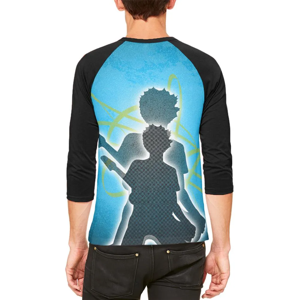 Next Guitar Rock Idol Mens Raglan T Shirt sold by Old Glory product image thumbnail 2