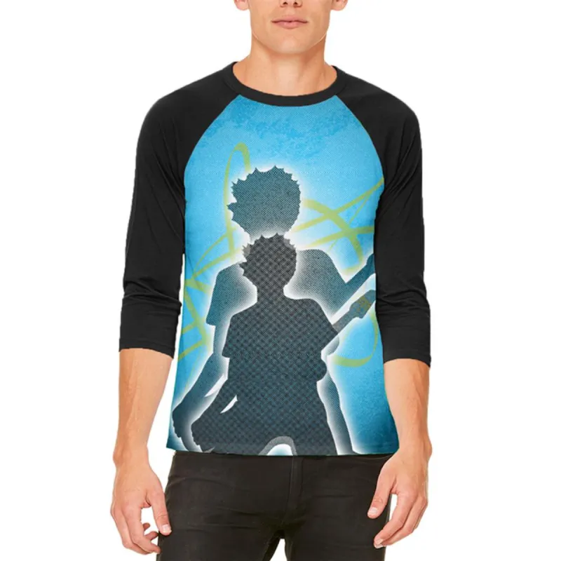 Next Guitar Rock Idol Mens Raglan T Shirt sold by Old Glory