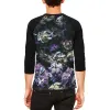 Marijuana Purple Haze Mens Raglan T Shirt sold by Old Glory
