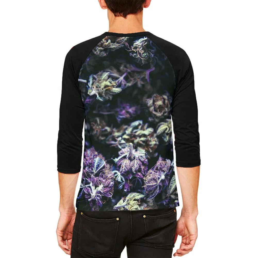 Marijuana Purple Haze Mens Raglan T Shirt sold by Old Glory product image thumbnail 2