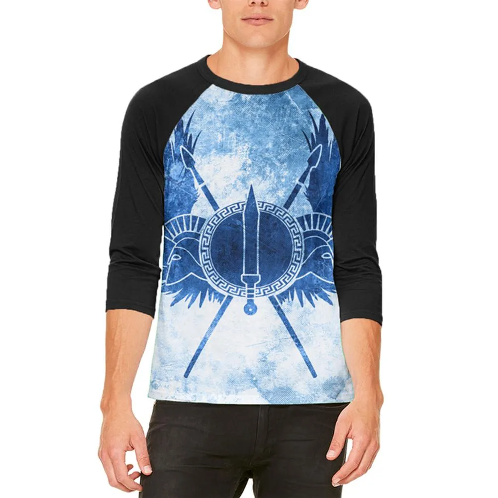 Greek Warrior Princess Mens Raglan T Shirt sold by Old Glory