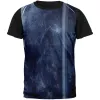 Solar System Planet Uranus Adult Black Back T-Shirt sold by Old Glory