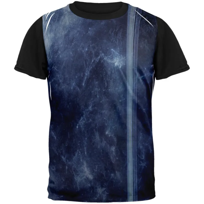 Solar System Planet Uranus Adult Black Back T-Shirt sold by Old Glory