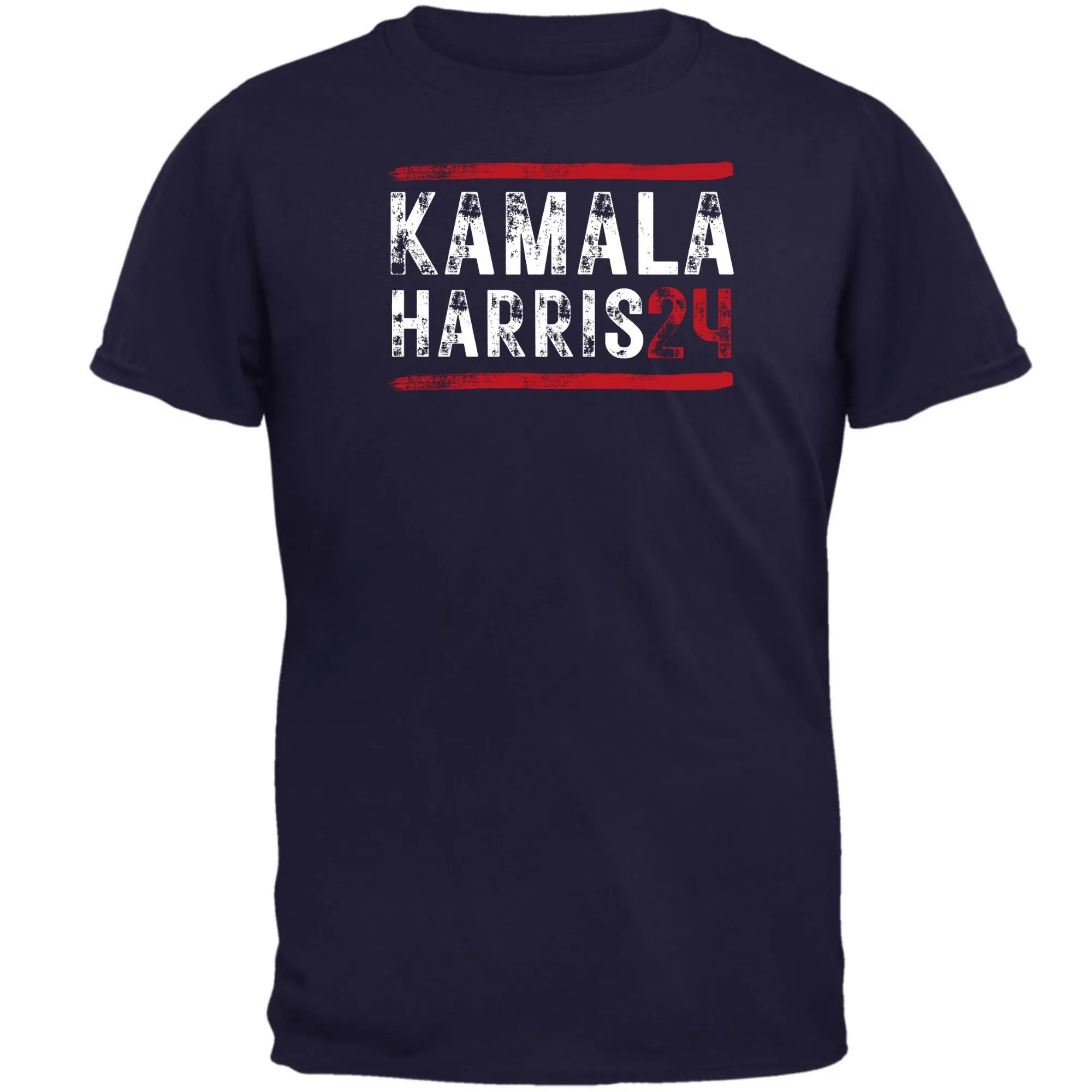 Election 2024 Kamala Harris 24 Stencil Art Mens T Shirt sold by Old Glory product image thumbnail 4