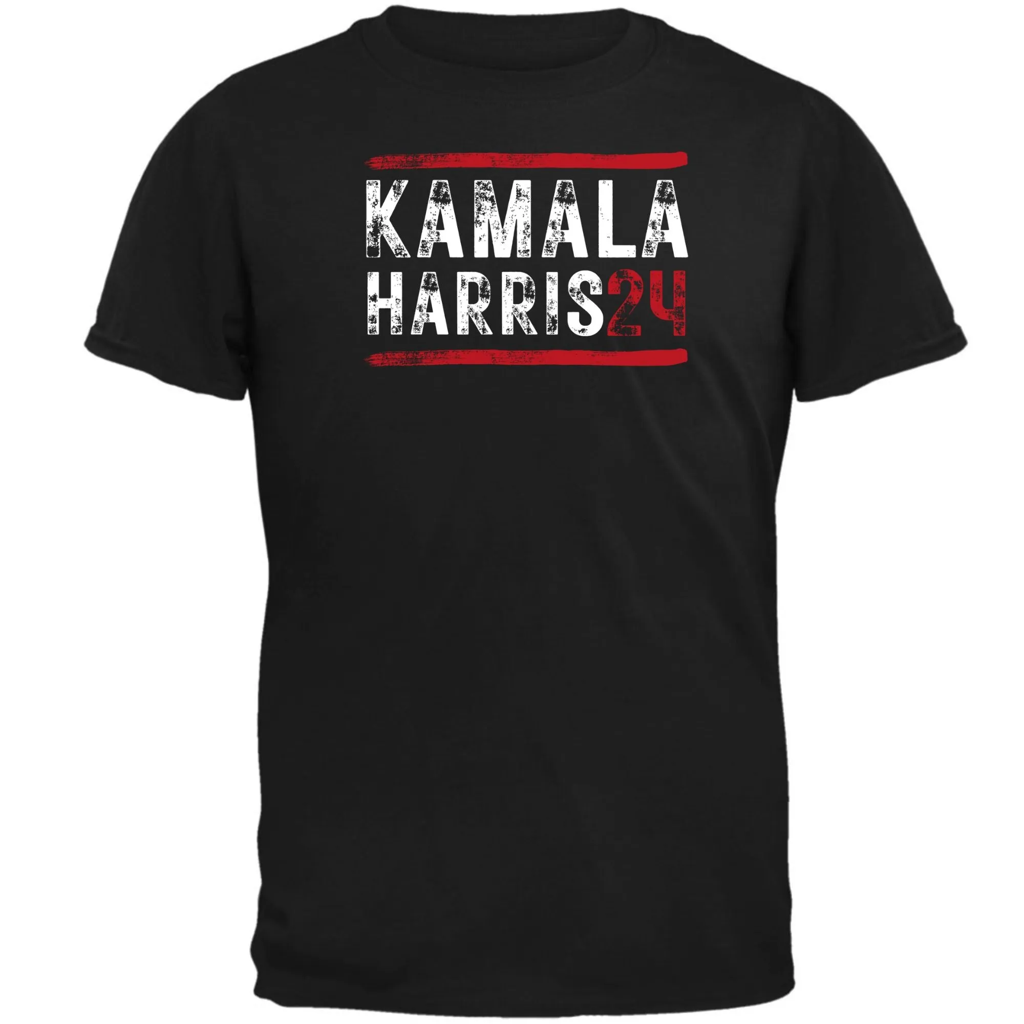 Election 2024 Kamala Harris 24 Stencil Art Mens T Shirt sold by Old Glory