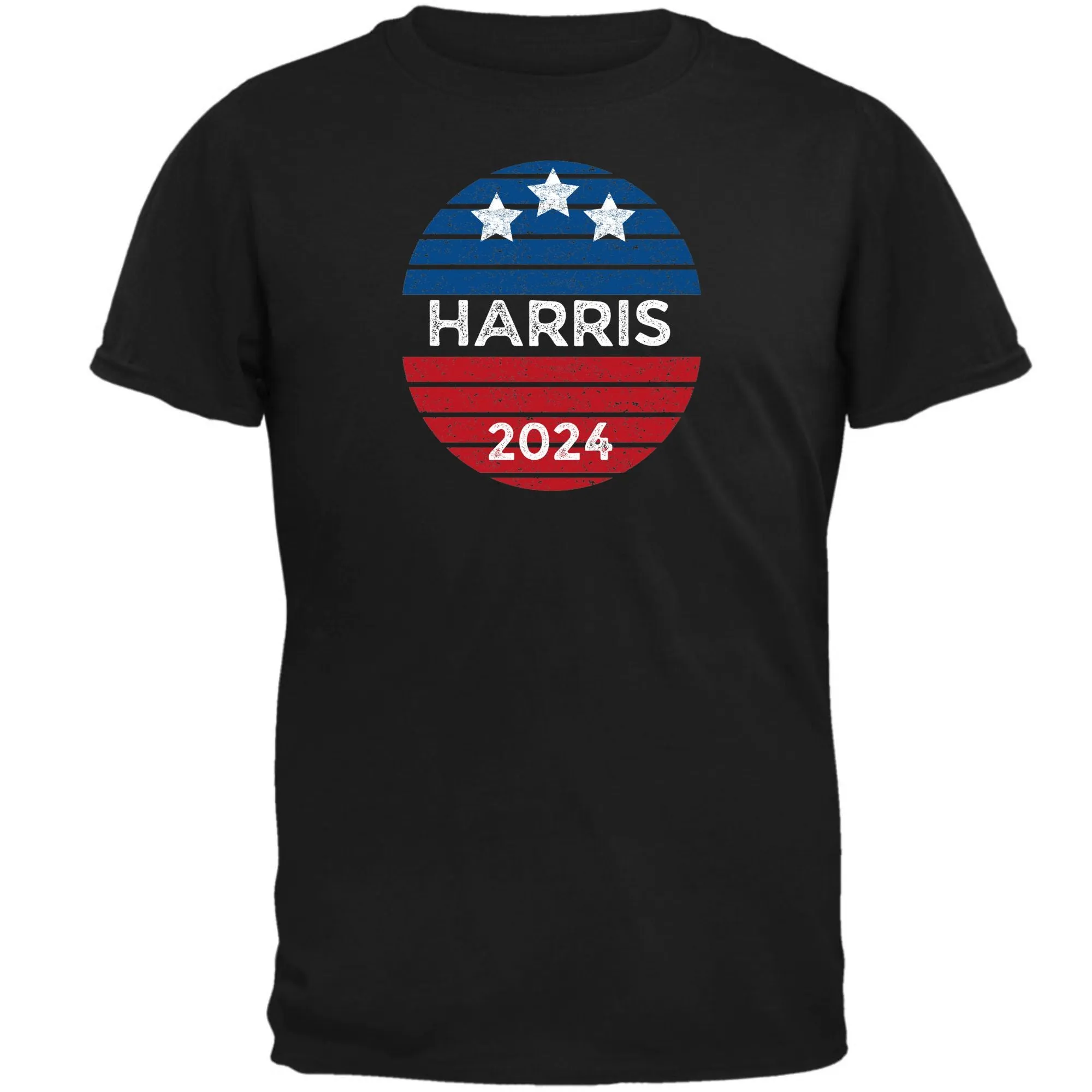 Election 2024 Kamala Harris Patriotic Vintage Sunset 2024 Mens T Shirt sold by Old Glory