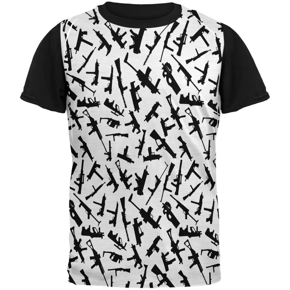 Scatter Guns Adult Black Back T-Shirt sold by Old Glory