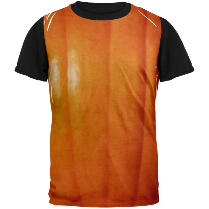 Pumpkin Adult Black Back T-Shirt sold by Old Glory